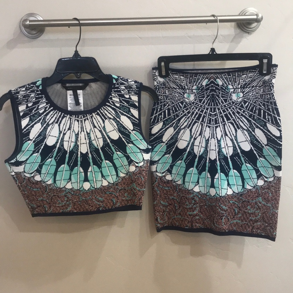 ****SOLD*******BCBG MAXAZRIA matching top and skirt